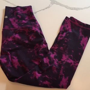 Lululemon wunder under crop